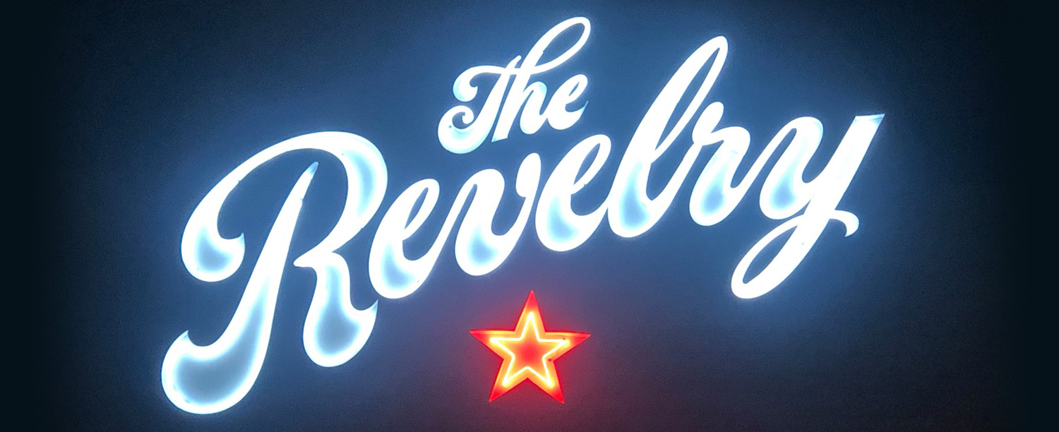 The Rev Bar Logo Sign